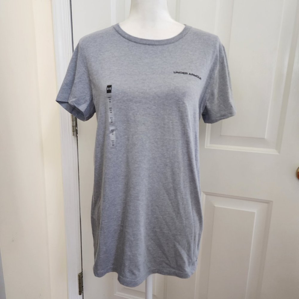NEW Under Armour Heat Gear Loose Womens Short Sleeve T-Shirt Size Medium